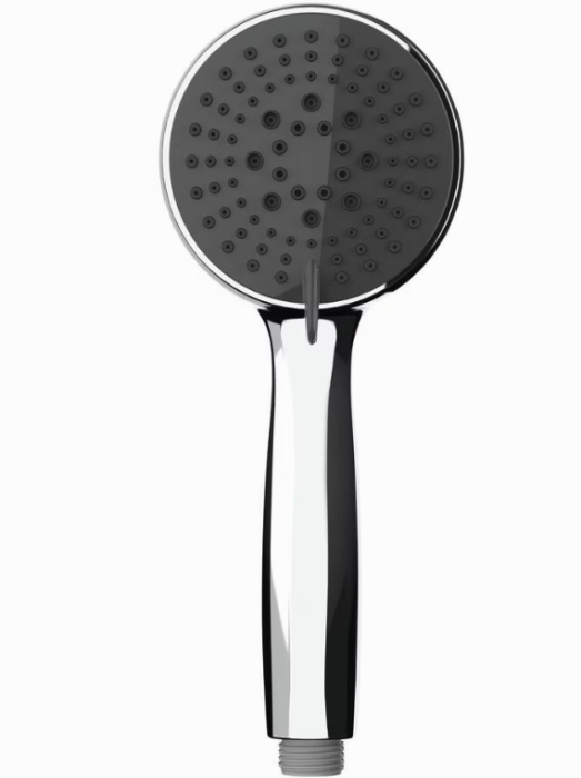 WENKO Duschkopf Mod. Basic Grau Ø 10 cm, 23946100